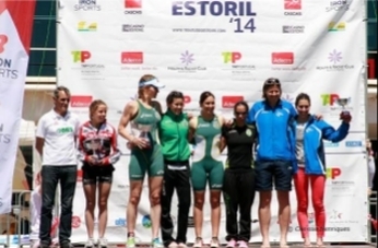 Pódio Colectivo Feminino