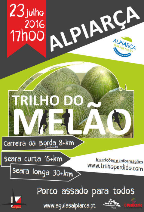 Cartaz do Trail o Trilho do Melão